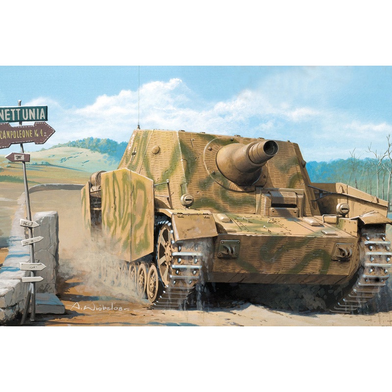 Hobby Boss 80135 1:35 German Sturmpanzer IV Early Version (Mid Production) with Interior