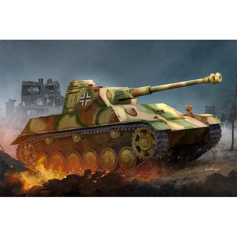 Hobby Boss 80151 1:35 German Pz.Kpfw.III/IV auf Einheitsfahrgestell (Small Turret)