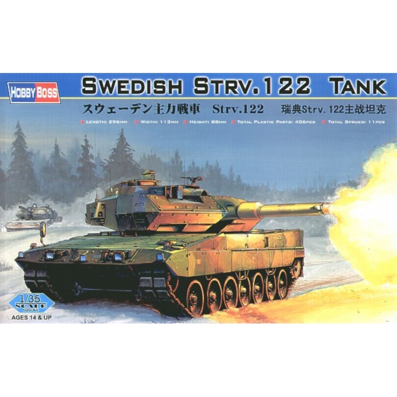Hobby Boss 82404 1:35 Swedish Strv.122