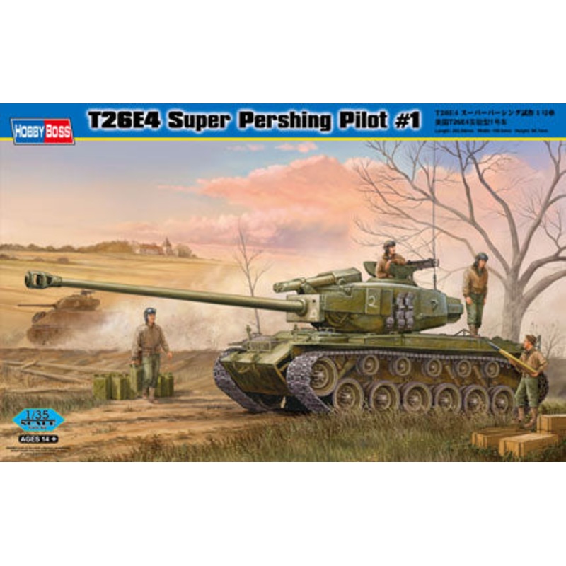 Hobby Boss 82426 1:35 T26E4 Super Pershing, Pilot #1