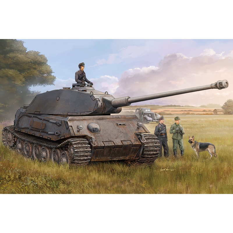 Hobby Boss 82444 1:35 German VK4502 (P) Vorne