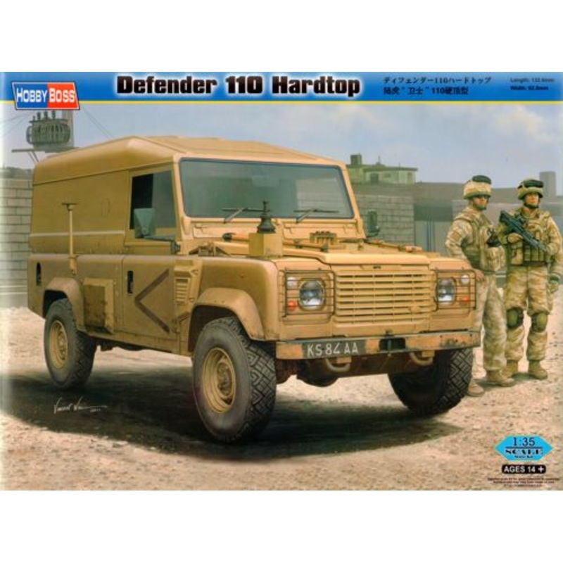 Hobby Boss 82448 1:35 Land Rover Defender 110 Hardtop