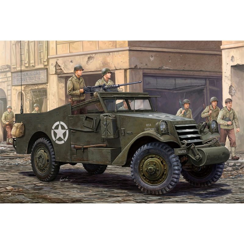 Hobby Boss 82452 1:35 M3A1 White Scout Car Late Version