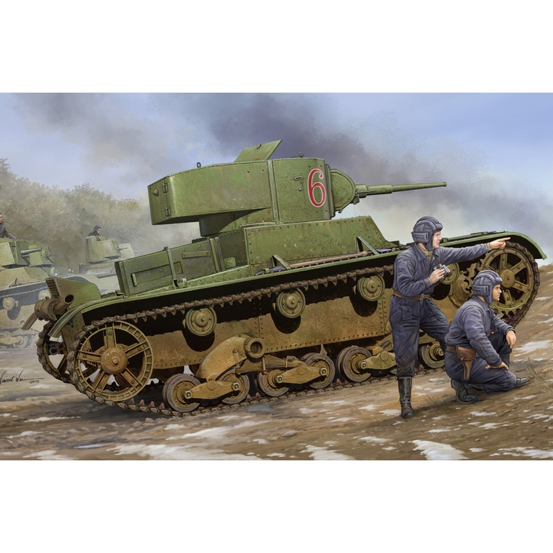 Hobby Boss 82495 1:35 Soviet T-26 Light Infantry Tank Mod 1933