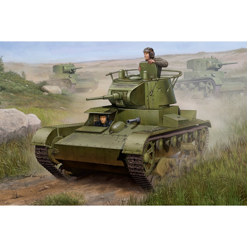 Hobby Boss 82497 1:35 Soviet T-26 Light Infantry Tank Mod.1938