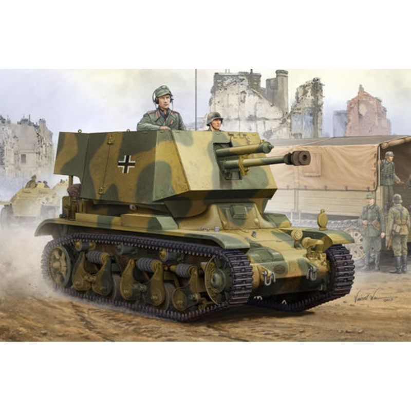 Hobby Boss 83807 1:35 4.7cm Pak(t) Sfl.auf Fgst. Pz.Kpfw 35R 731 (f)