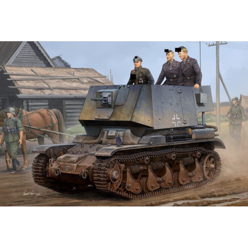 Hobby Boss 83809 1:35 Befehlsfahrzeug Auf Fgst. Pz.Kpfw 35R 731(f)