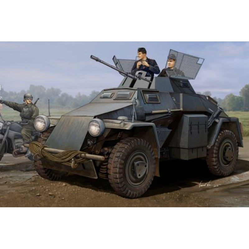 Hobby Boss 83816 1:35 German Sd.Kfz.222 Leichter Panzerspahwagen (3rd Series)