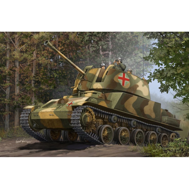 Hobby Boss 83829 1:35 Hungarian 40M Nimrod Anti-Aircraft Gun