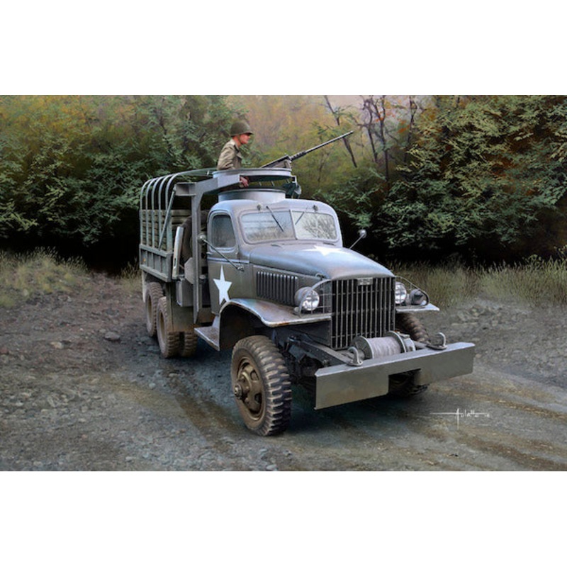 Hobby Boss 83833 1:35 U.S. GMC CCKW-352 Machine Gun Turret Version