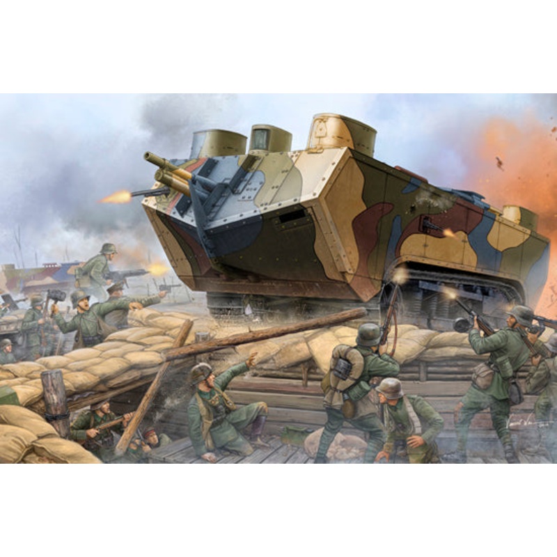 Hobby Boss 83858 1:35 French Saint-Chamond Heavy Tank (Early)