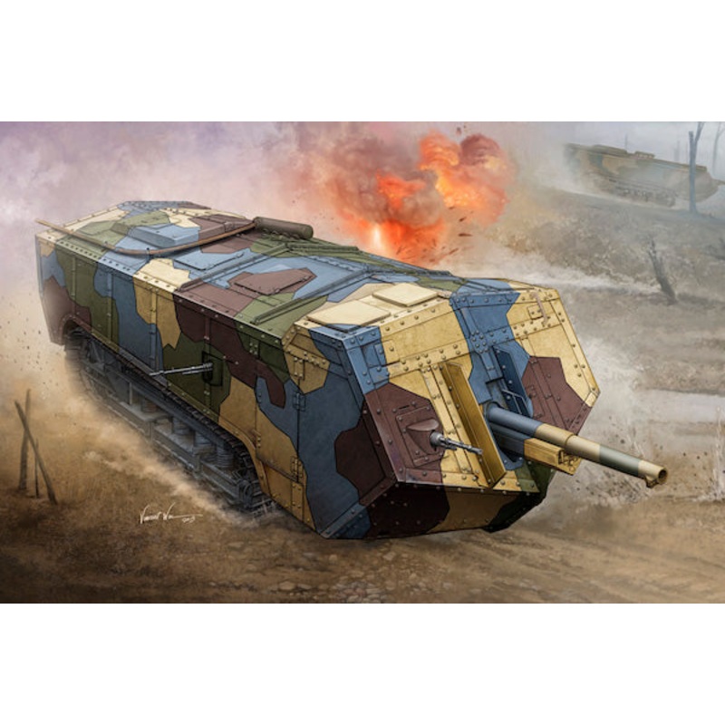 Hobby Boss 83859 1:35 French Saint-Chamond Heavy Tank