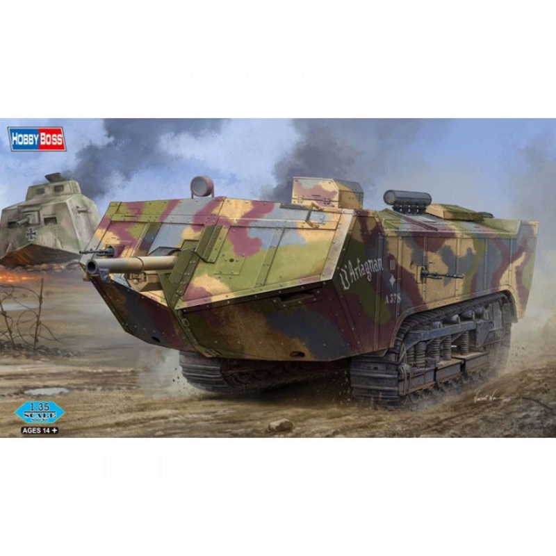 Hobby Boss 83860 1:35 French Saint -Chamond Heavy Tank - Late