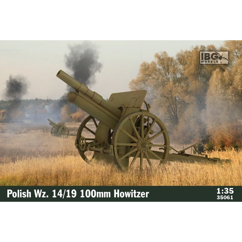 IBG Models 35061 1:35 Polish Wz. 14/19 100mm Howitzer