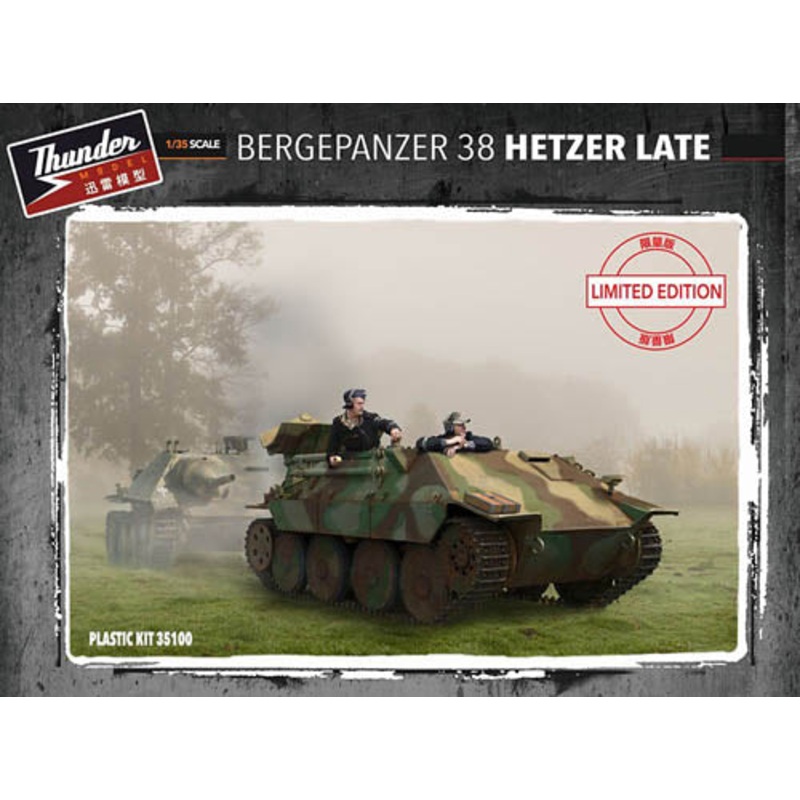 Thunder Models 35100 1:35 Bergepanzer 38 Hetzer Late Limited Edition
