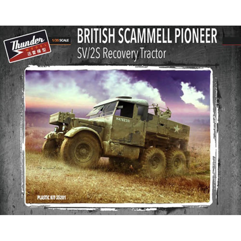 Thunder Models 35201 1:35 Scammell Pioneer SV2S Recovery Tractor