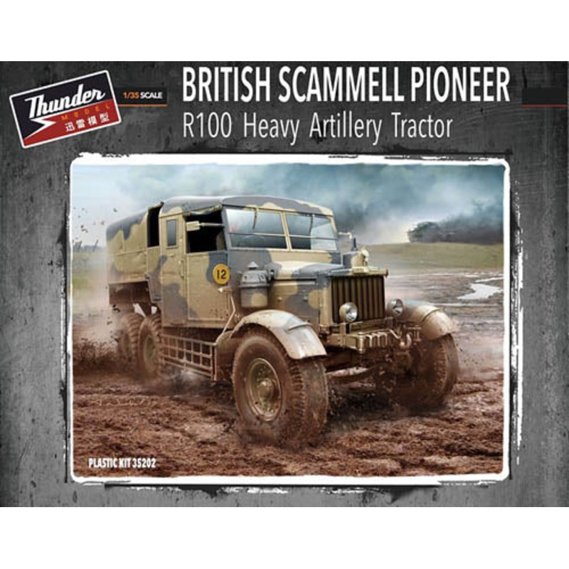 Thunder Models 35202 1:35 Scammell Pioneer R100 Heavy Artillery Tractor