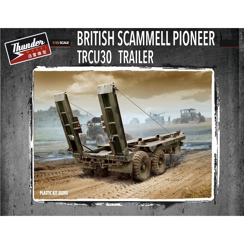 Thunder Models 35205 1:35 British 30ton TRCU30 Trailer