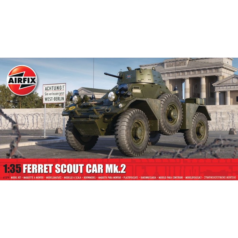 Airfix A1379 1:35 Ferret Scout Car Mk.2