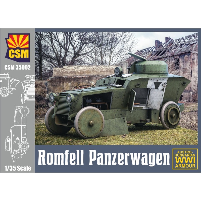 Copper State Models 35002 1:35 Austro-Hungarian 'Romfell' Panzerwagen