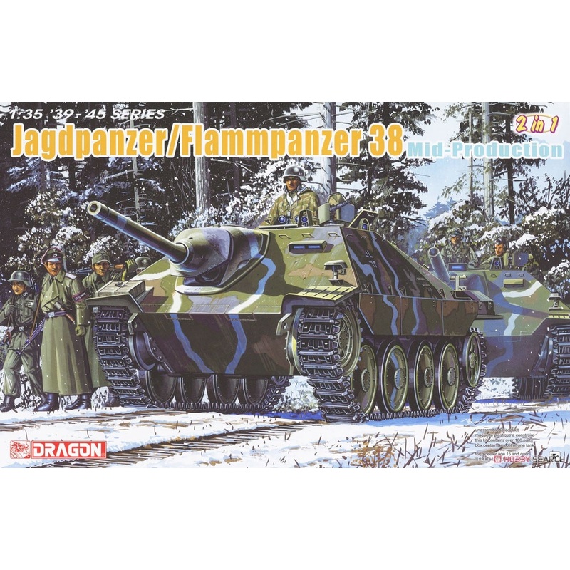 Dragon 6845 1:35 Jagdpanzer/Flammpanzer 38 Mid Production