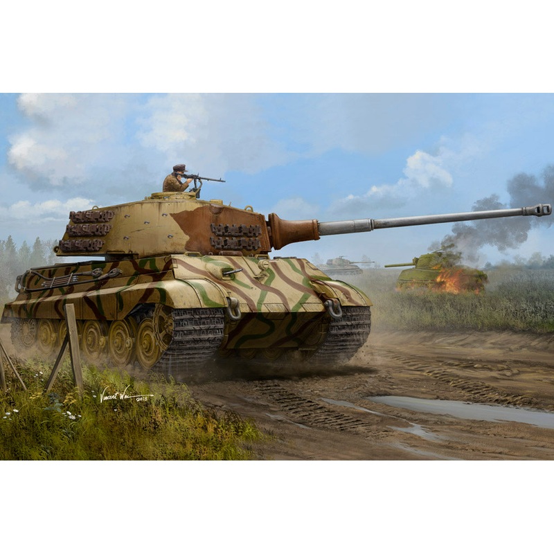 Hobby Boss 84533 1:35 Pz.Kpfw.VI Tiger II King Tiger with Henschel turret July-1945 Production Sd.Kfz.181