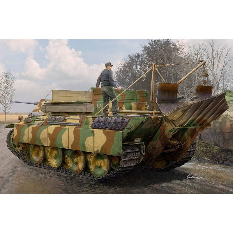 Hobby Boss 84553 1:35 German Sd.Kfz.179 Bergepanther Ausf.G