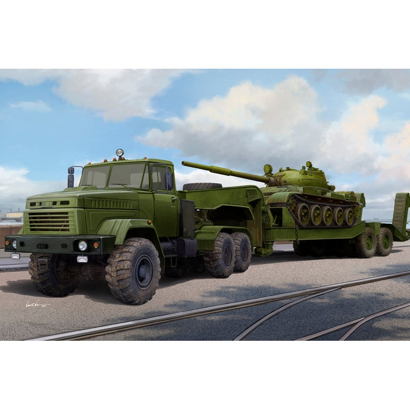 Hobby Boss 85513 1:35 KraZ-6446 Tractor with ChMZAP-5247G