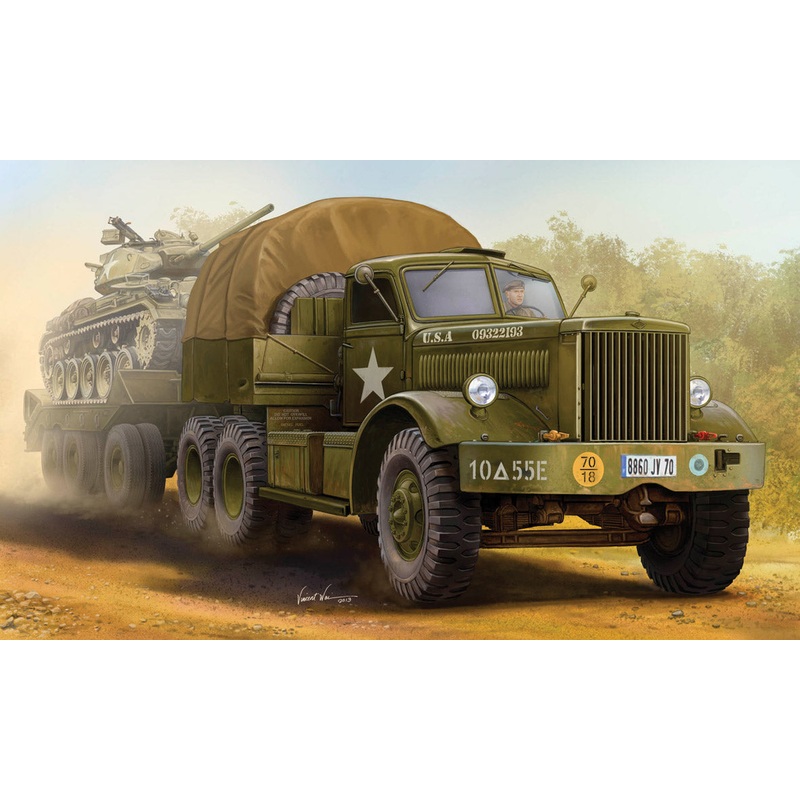 I Love Kit 63501 1:35 U.S. M19 Tank Transporter with Hard Top Cab