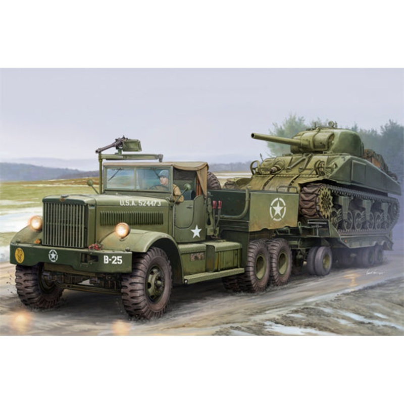 I Love Kit 63502 1:35 U.S. M19 Tank Transporter with Soft Top Cab
