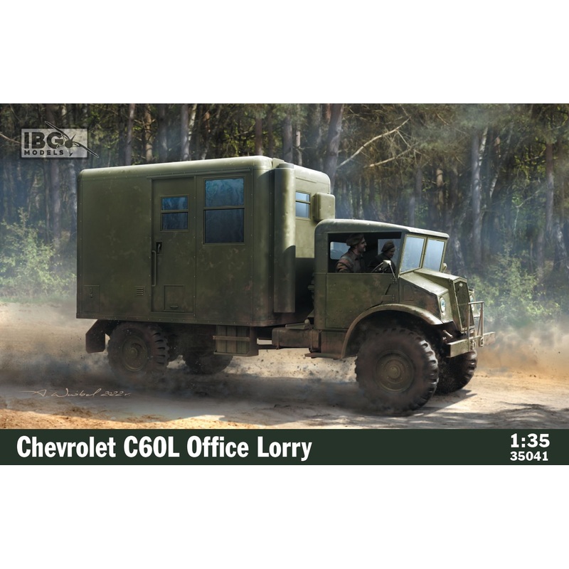 IBG Models 35041 1:35 Chevrolet C60L Office Lorry