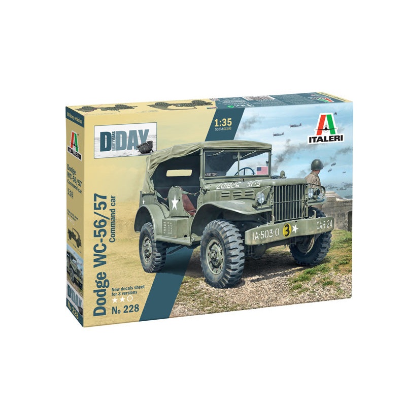 Italeri 228 1:35 Dodge WC-56/57 Command Car