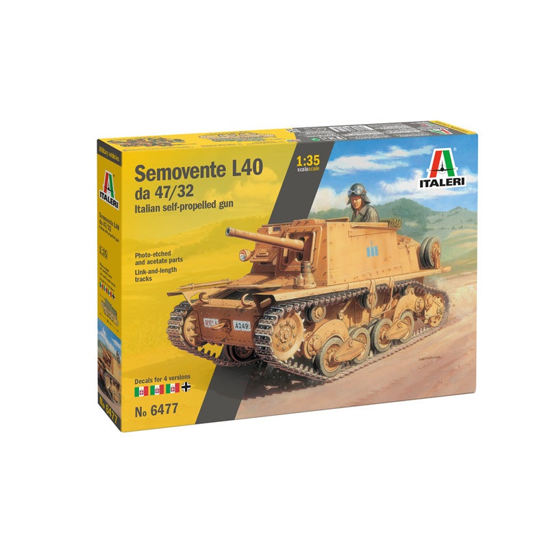 Italeri 6477 1:35 Semovente L40 da 47/32