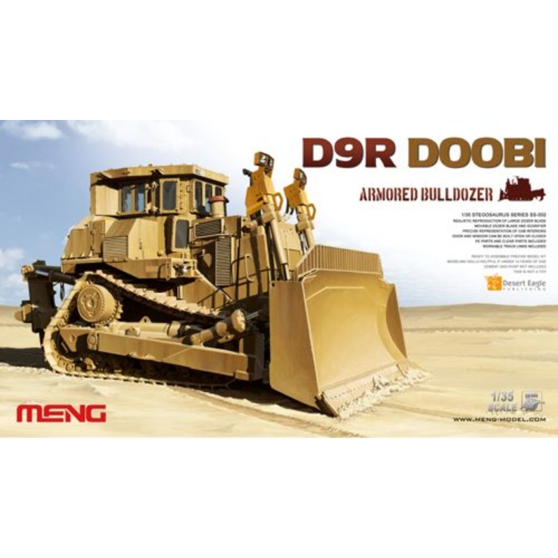 Meng Model SS-002 1:35 D9R Doobi Armoured Bulldozer