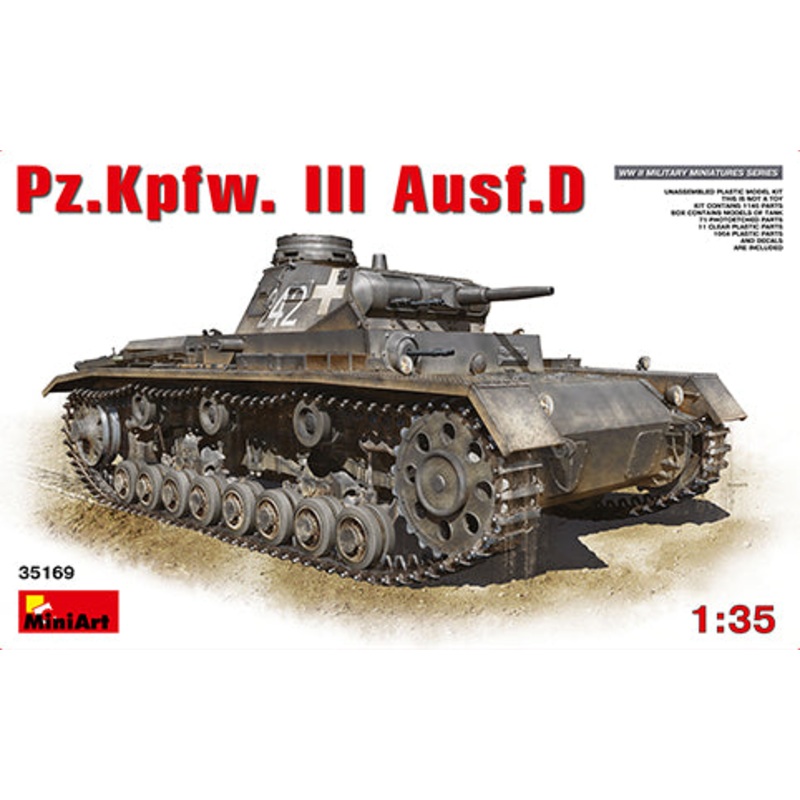 Mini Art 35169 1:35  Pz.Kpfw.III Ausf.D