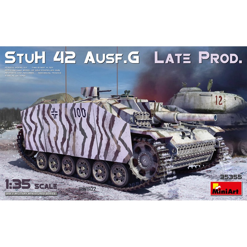 MiniArt 35355 1:35 StuH 42 Ausf. G Late Prod.
