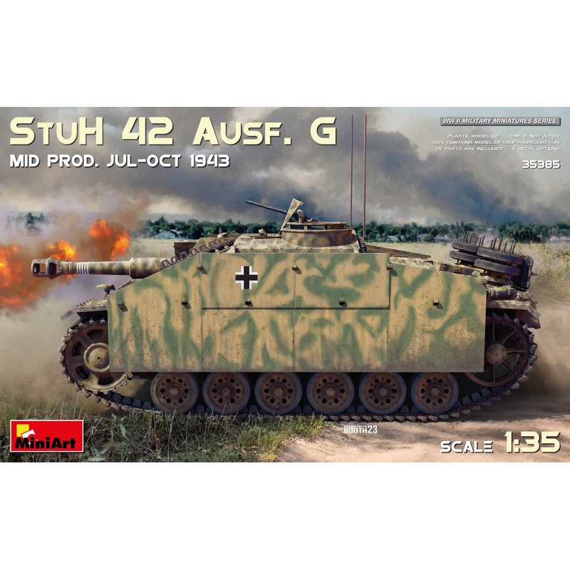 MiniArt 35385 1:35 StuH 42 Ausf. G Mid Prod. Jul-Oct 1943