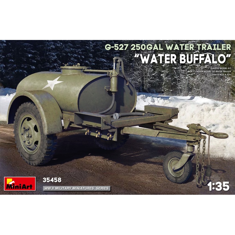 MiniArt 35458 1:35 G-527 250 Gal Water Trailer 'Water Buffalo'