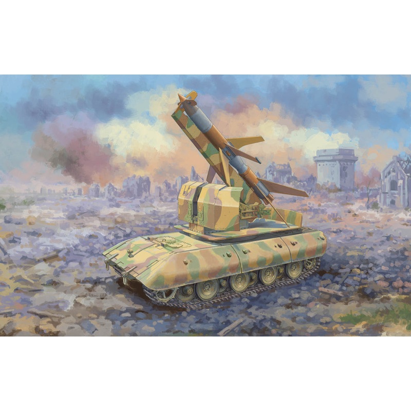 Trumpeter 09586 1:35 E-100 Flakpanzer w/Flakrakete Rheintocher I