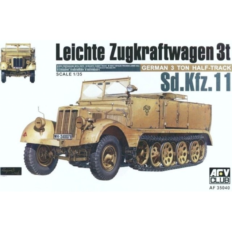 AFV Club AF35040 1:35 German Sd.Kfz.11 3 Ton 1/2 Track