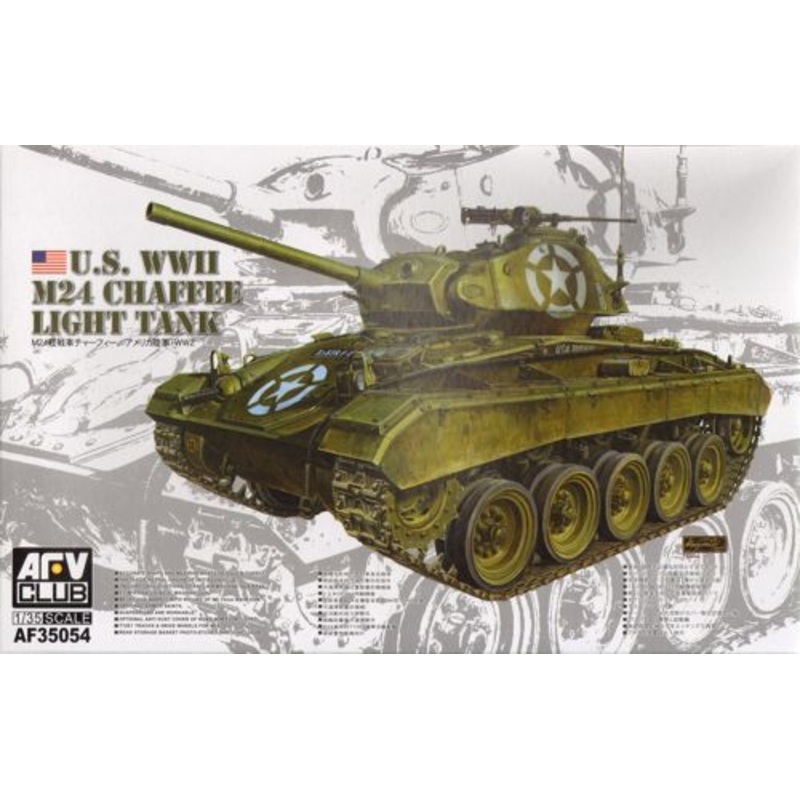 AFV Club AF35054 1:35 M24 Chaffee Light Tank U.S. Army