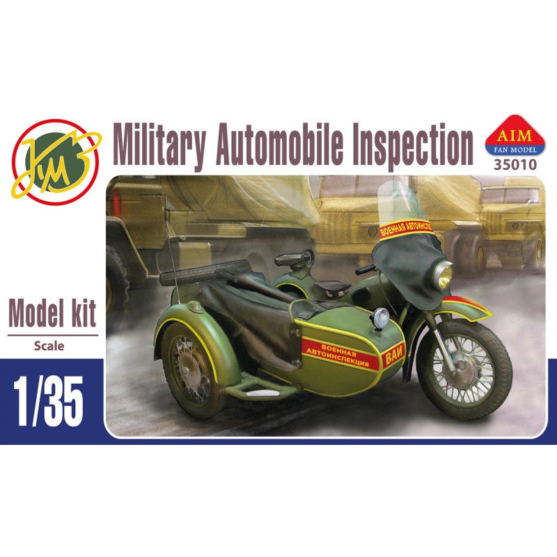 Aim Fan Model AFM35010 1:35 Military Automobile Inspection