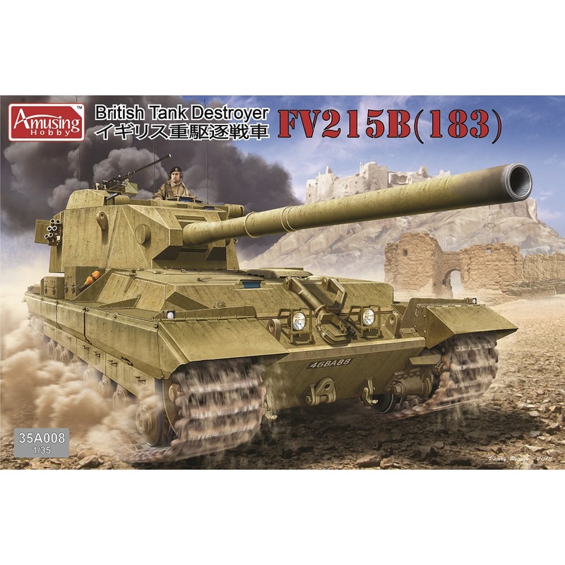 Amusing Hobby (WL) 35A008 1:35 FV215B (183) British Tank Destroyer