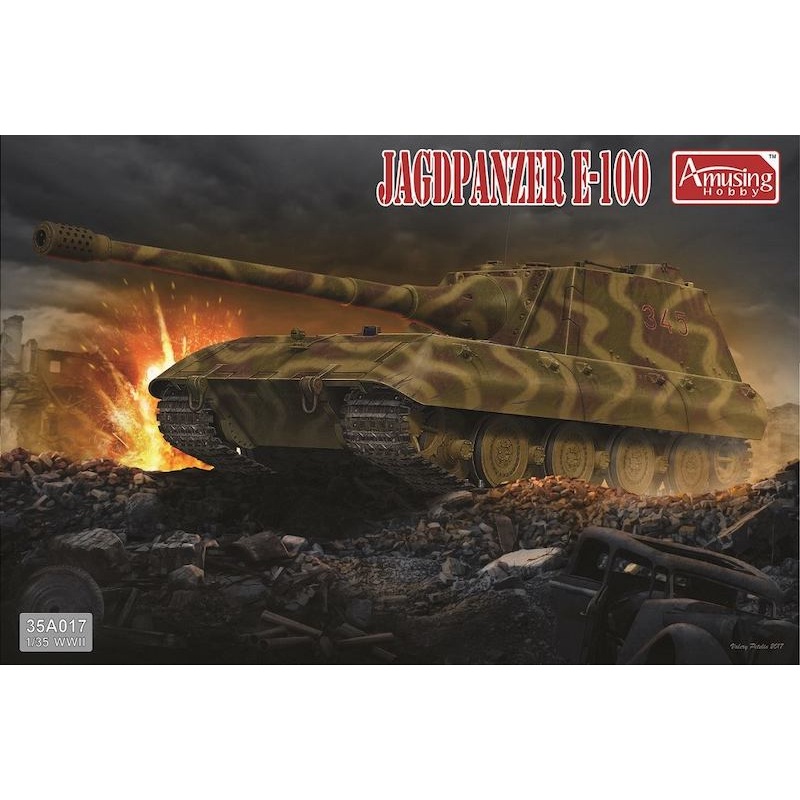 Amusing Hobby (WL) 35A017 1:35 E-100 Jagdpanzer