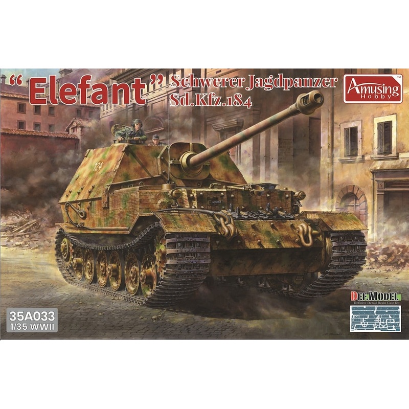 Amusing Hobby (WL) 35A033 1:35 "Elefant" Sd.Kfz.184 Schwerer Jagdpanzer