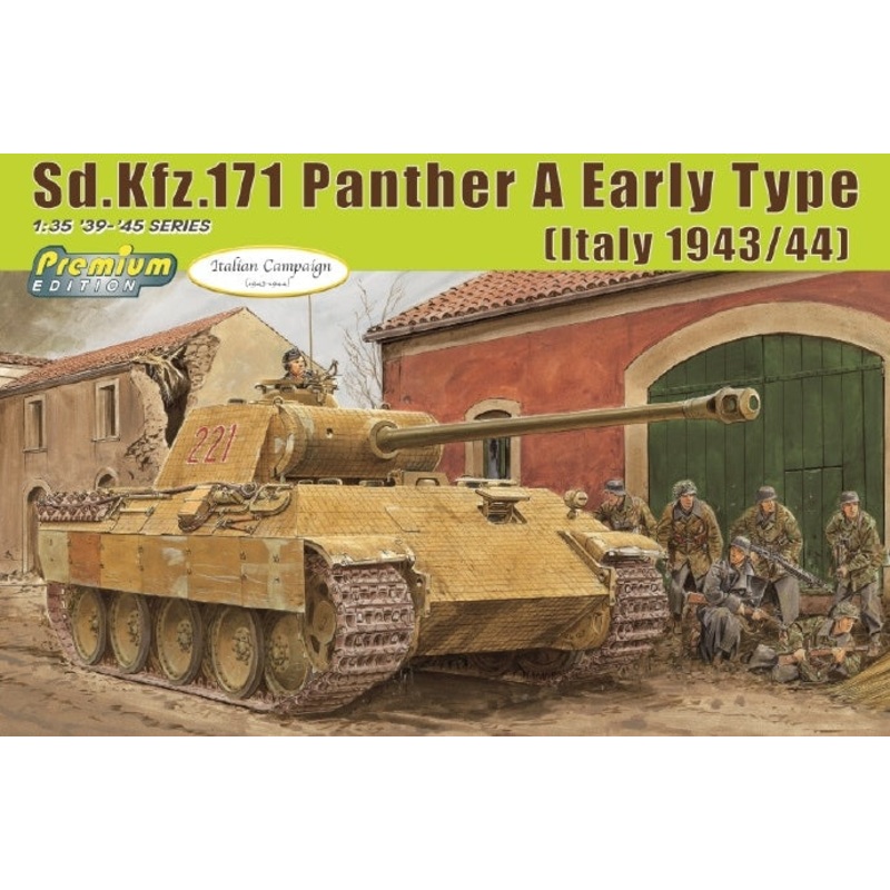 Dragon 6920 1:35 Sd.Kfz.171 Panther A Early Production (Italy 1943/44) (Premium Edition)