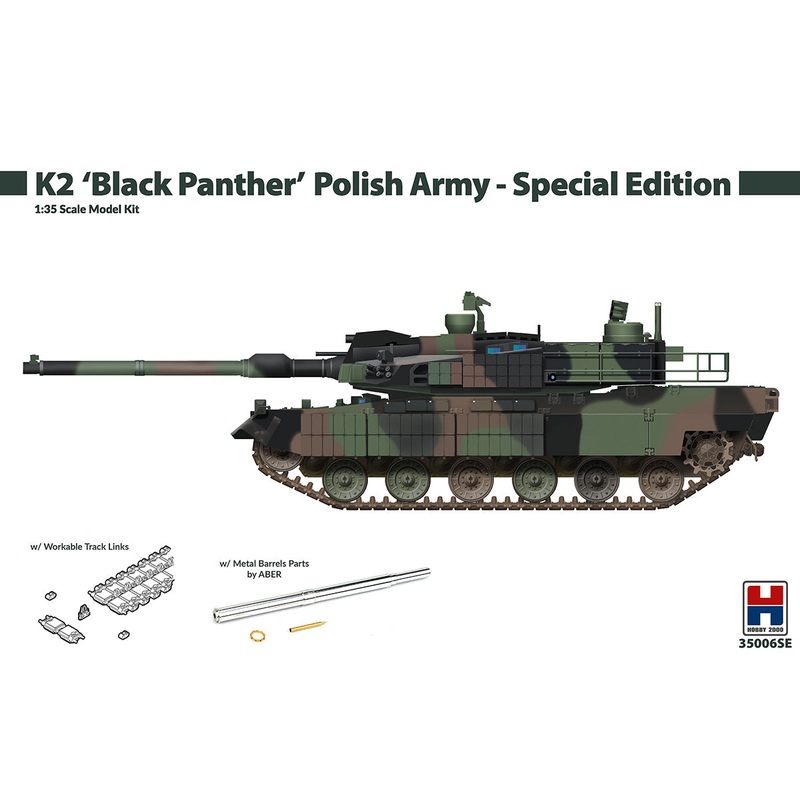 Hobby 2000 35006SE 1:35 K2 'Black Panther' Polish Army - Special Edition'