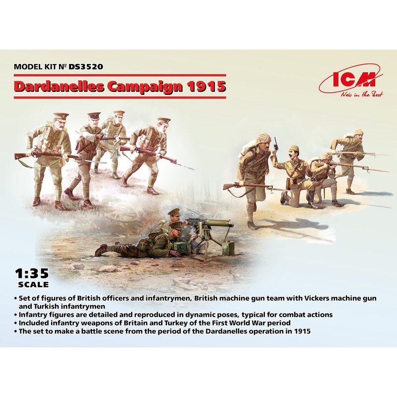 ICM DS3520 1:35 Dardanelles Campaign 1915