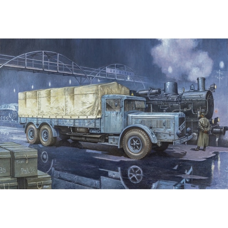 Roden 822 1:35 Vomag 8 LR LKW WWII German Heavy Truck