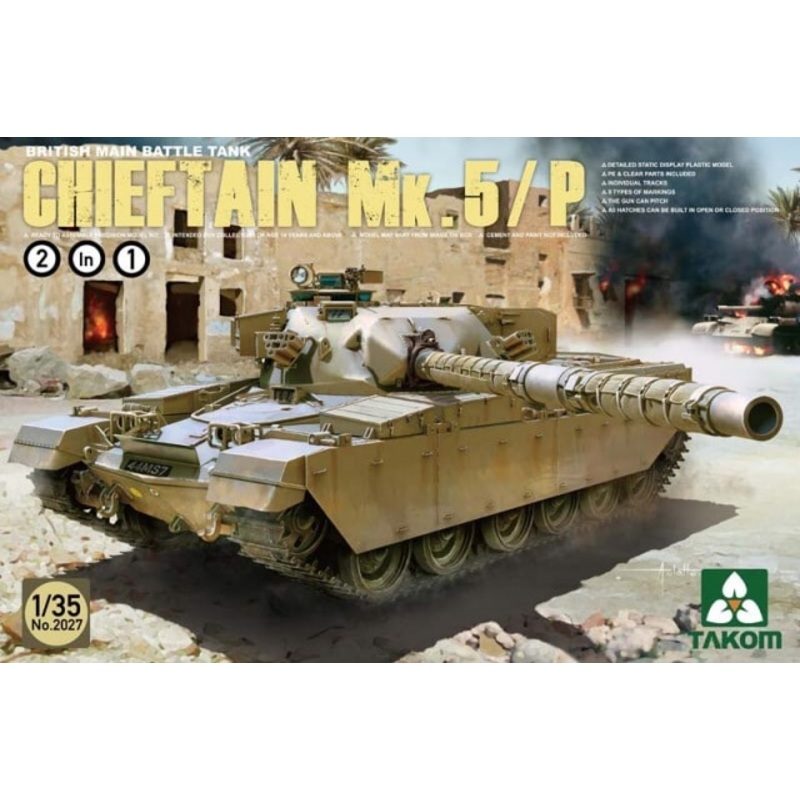 Takom 2027 1:35 Chieftain Mk.5 MBT